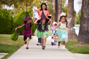 Keep kids safe when trick or treating